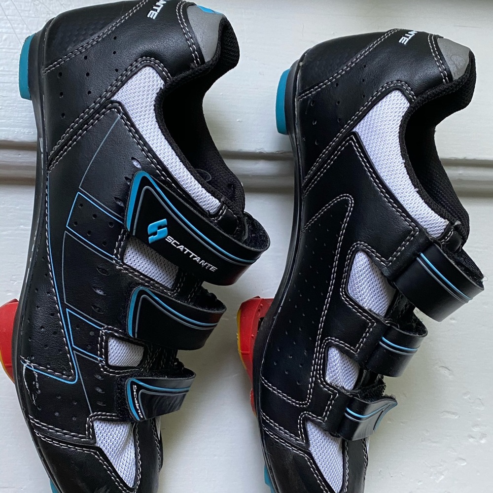 Scattante cycling shoes size 38 Look Cleo clips